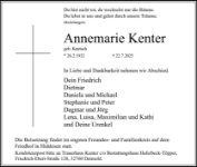 eine Anzeige