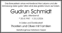 eine Anzeige
